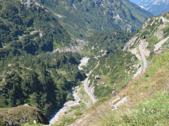 Aufstieg Susten Pass