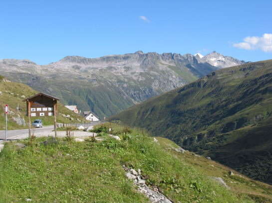 Aufstieg Furka Pass, Tiefenbach