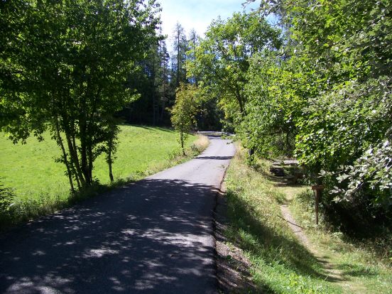 Aufstieg Col des Champs