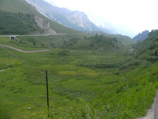Aufstieg Passo Rolle