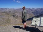Cime de la Bonette, Blick nach Osten (Col de Raspaillon)