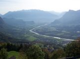 Triesenberg, Blick nach Sargans